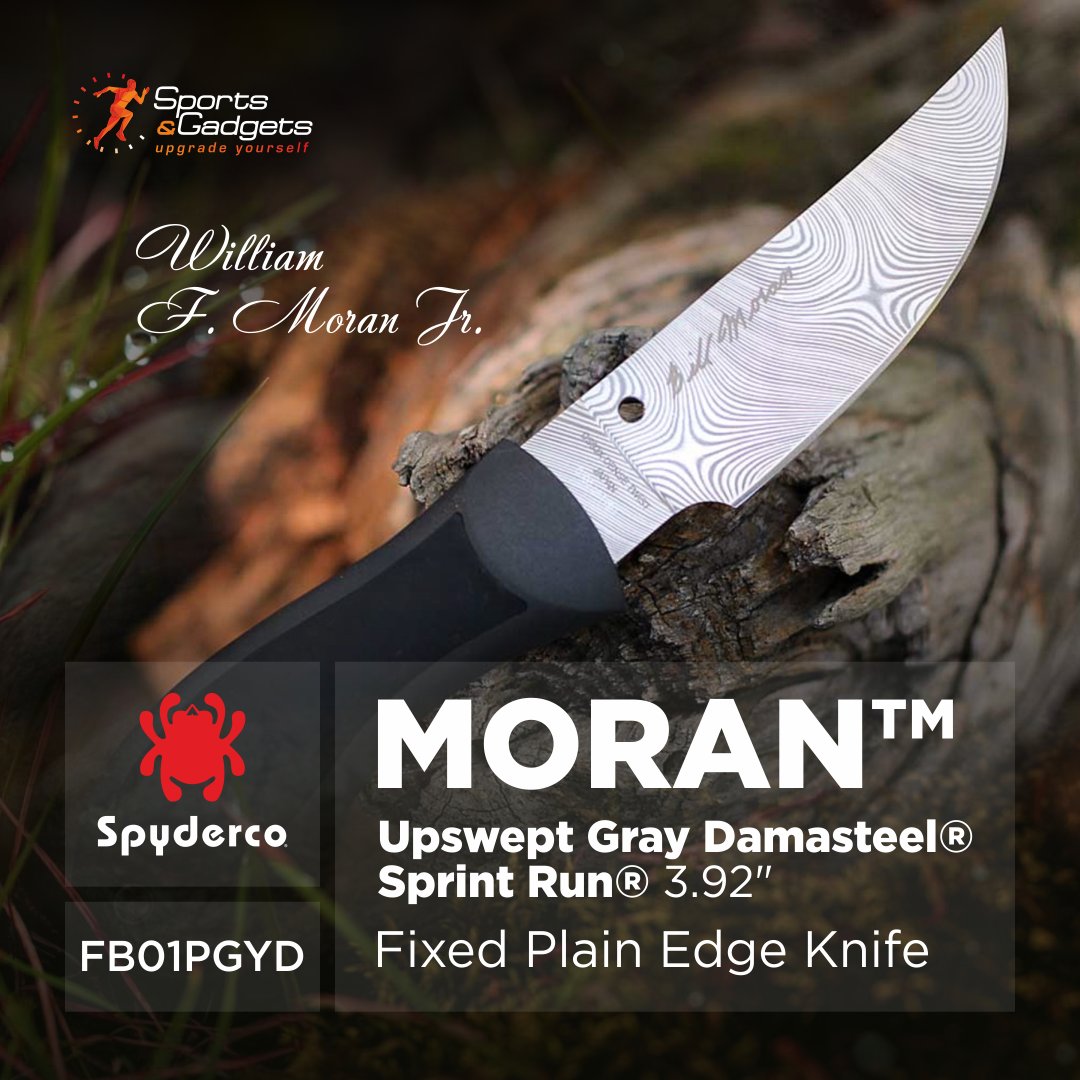 SportsandGadget's tweet image. 🗡️ Spyderco Moran Upswept Gray Damasteel Sprint Run

Limited-edition tribute to Bill Moran 🇺🇸
✨Damasteel DS93X full-flat blade
🖤FRN handle w/ Kraton inlays
👜Leather sheath included

Shop now👉 sports-and-gadgets.com/collections/ne…

#Spyderco #Damasteel #KnifeCollectors #Sports and #Gadgets