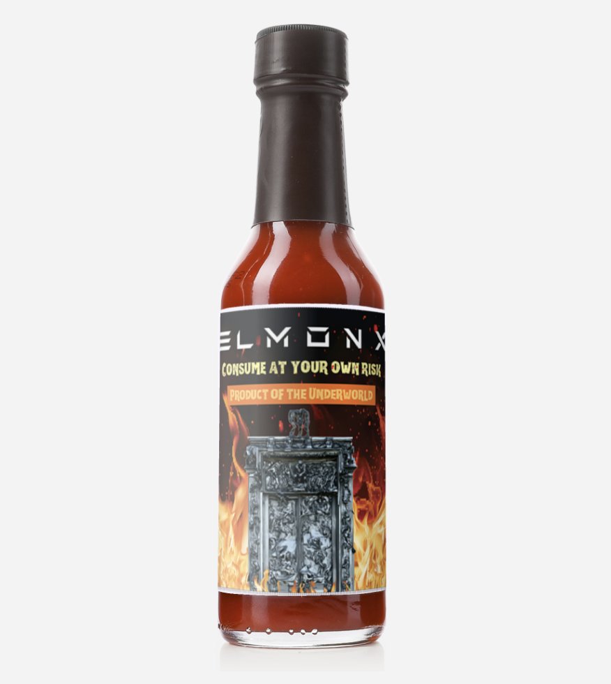 Forged in the fires of ElmonX and hotter than the Gates of Hell 👿

Way too spicy, dangerously delicious — and we’re giving it away 🔥

Limited to 40 bottles.

Available for our top holders and select Discord users. More details coming soon on how to claim. 

An early Christmas