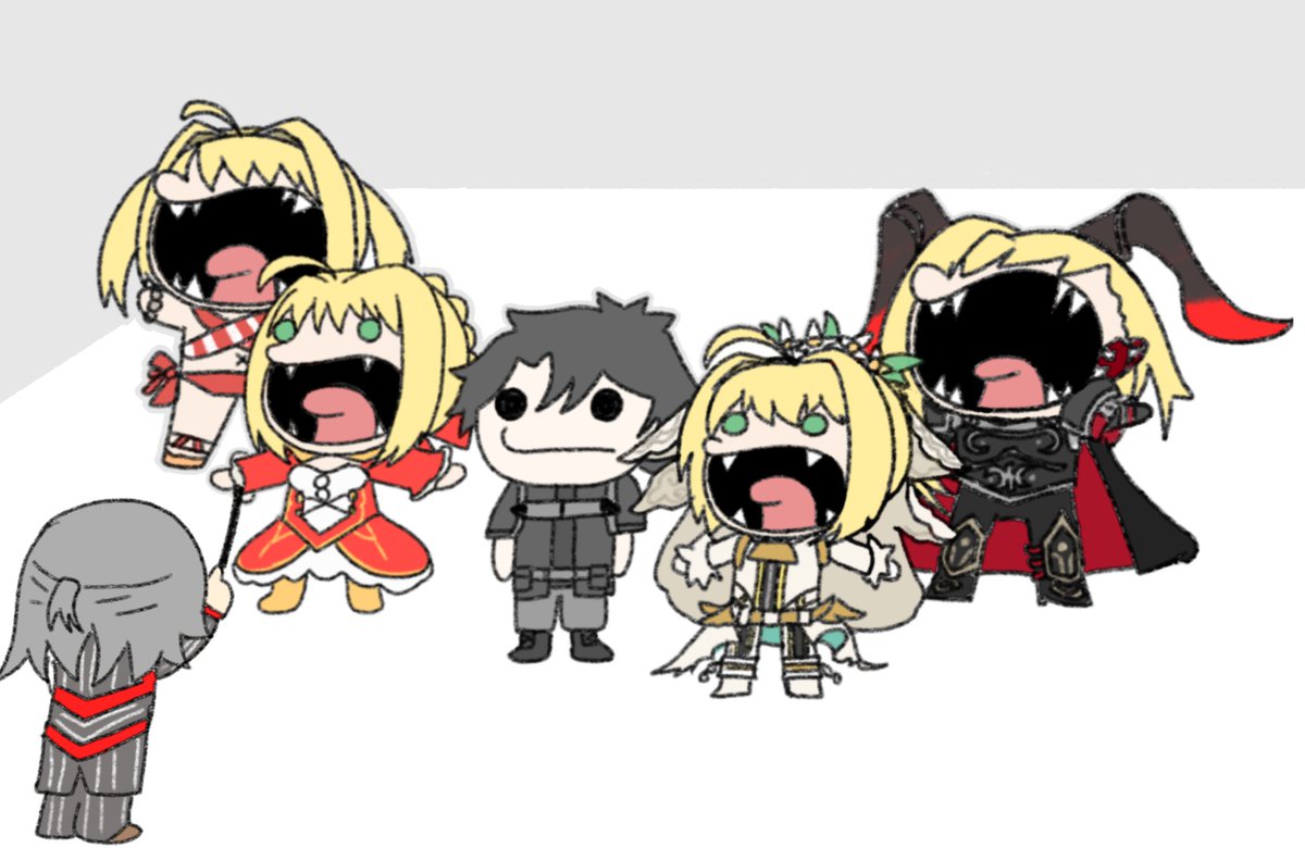 monocuroneko's tweet image. #FGO
ネロ・コーラス