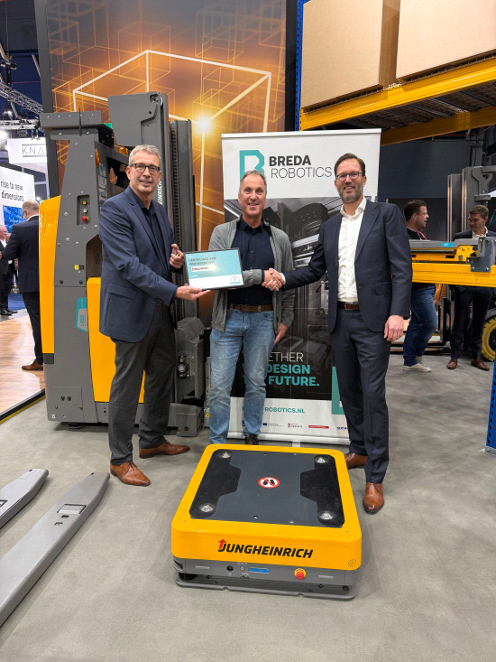 ictberichten's tweet image. Samen sterk voor toegankelijke magazijnautomatisering: Jungheinrich en Breda Robotics bundelen hun krachten

#Persbericht #Partnerschap #Robotics #Magazijnautomatisering #Jungheinrich #BredaRobotics rfr.bz/t38144f