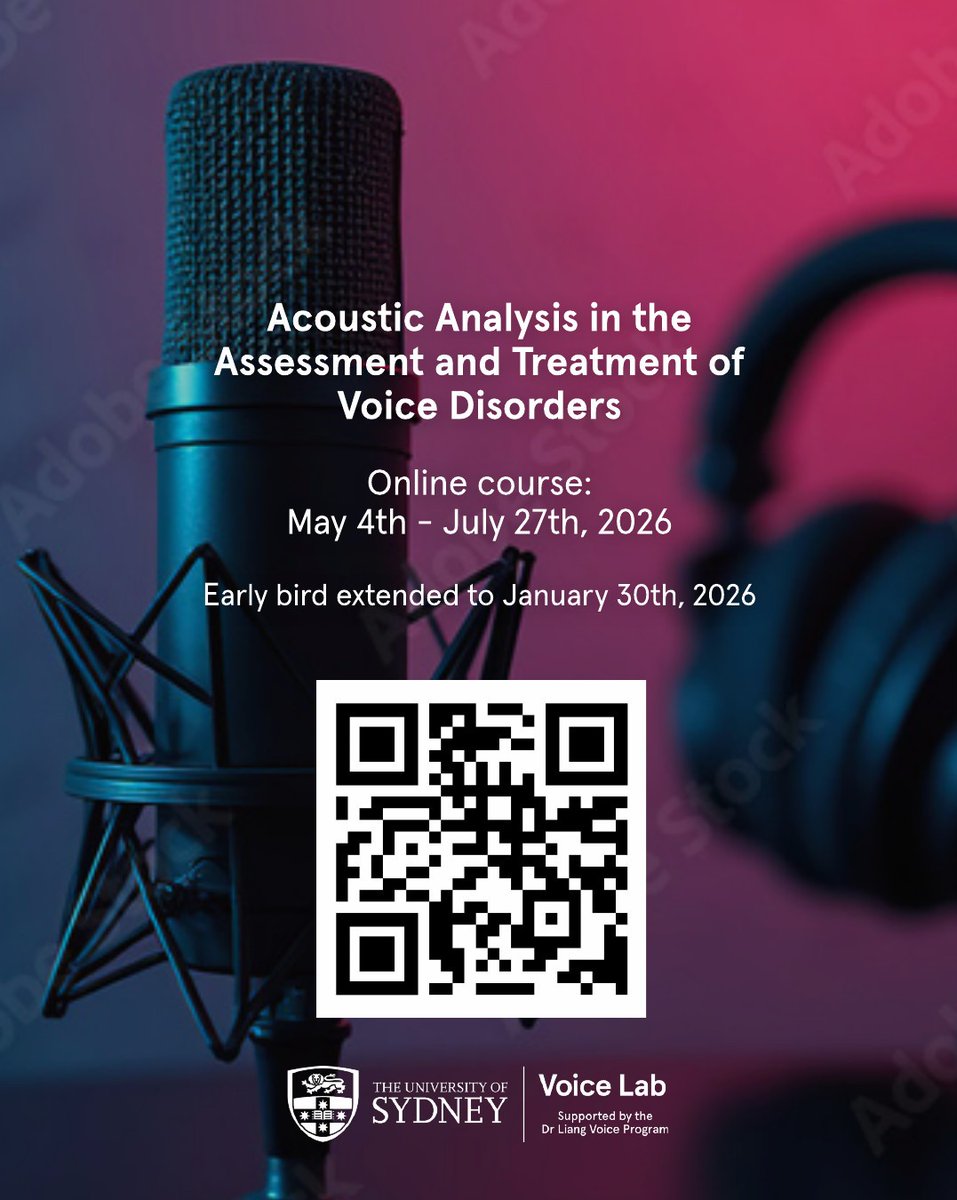 The University of Sydney Voice Lab tweet media