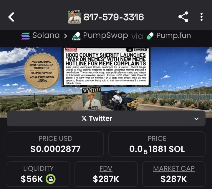 AlphaBankHQ's tweet photo. Timing stayed sharp this round ⏰
#memeline spotted at $21K mcap in my TG — smooth grab, flawless climb 🚀
Next stealth wave aligning under radar 🔒
Discipline multiplies. Noise fades 🟩
AKEGuXaVQMQ7NwjefEvvBTLYR77KN99adc7som2gpump
#SolanaMemeCoins https://t.co/FFqMrX46F4