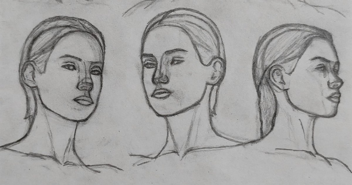 formanth_'s tweet image. Day 54 — A few quick sketches.  

#HeadStudy #ArtPractice #DailySketch