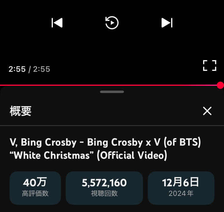 ciikimt's tweet photo. BORAHE TAEHYUMG๐
ๅคขใใใฎๅ
ใใใใใๅถใใพใใใใซ
ใใฅในใงๅฟๆด
V 'Le Jazz de V' Live Clip 3000ไธๅ็ใธ
https://t.co/tiuHiwlPHF
Bing Crosby and V (of BTS) โWhite Christmasโ
https://t.co/rRxPBQ8XpB
#LeJazzdeV
#Whitechristmas https://t.co/BpecWthzKh