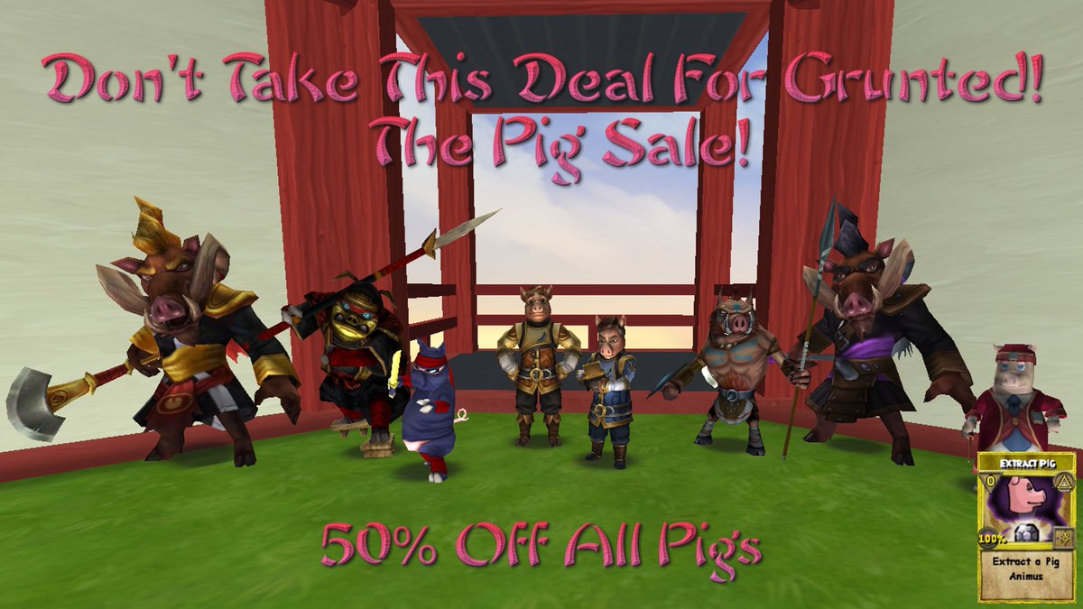 AnimaChambers's tweet image. Don't Take This For Grunted! 🐷 

This week only, get 50% Off all Pig Extract Items! 

Check out our Sale Showcase at the link below!

animachambers.org/pig.html