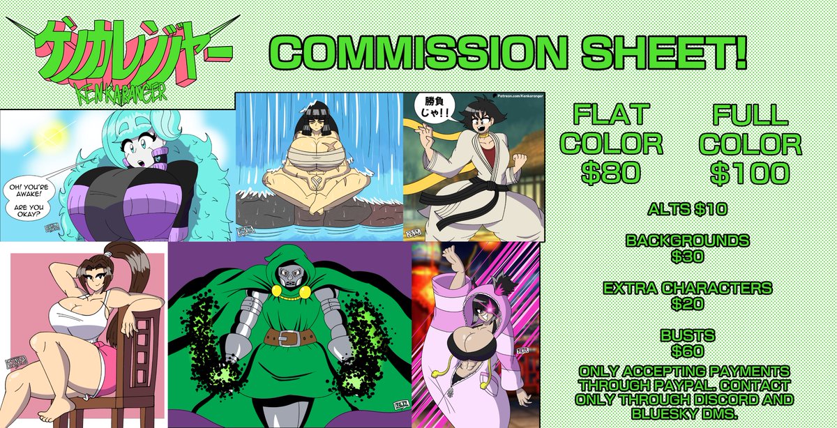 🍱ケンカレンジャー🍜(Kenkaranger) COMMS OPEN (3/5) (@Kenkaranger