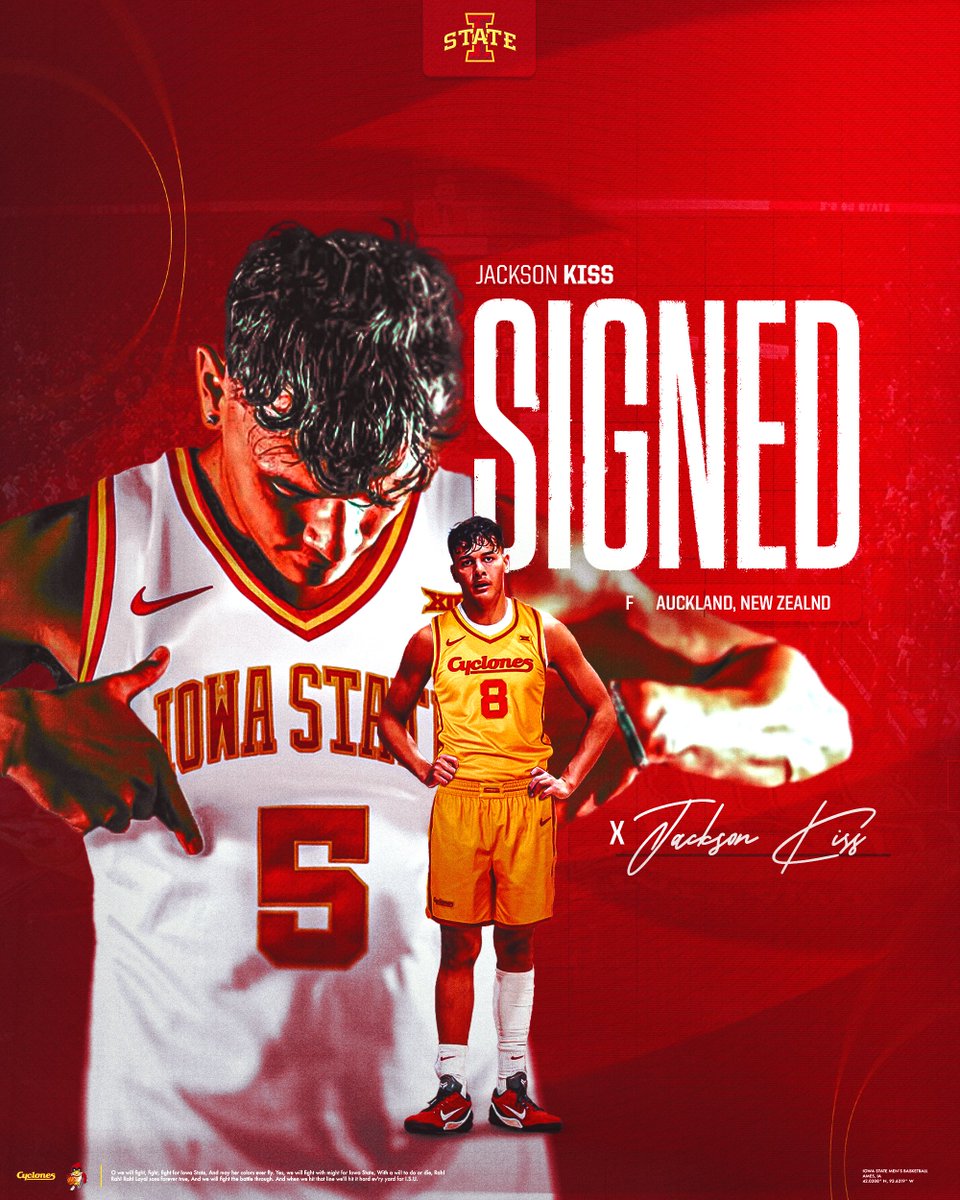 𝙏𝙝𝙚 𝙎𝙚𝙘𝙤𝙣𝙙 𝙉𝙚𝙬 𝙕𝙚𝙖𝙡𝙖𝙣𝙙𝙚𝙧 𝙞𝙣 𝙎𝙘𝙝𝙤𝙤𝙡 𝙃𝙞𝙨𝙩𝙤𝙧𝙮!

Jackson Kiss is officially a Cyclone!

𝗪𝗲𝗹𝗰𝗼𝗺𝗲 𝘁𝗼 𝘁𝗵𝗲 𝗙𝗮𝗺𝗶𝗹𝘆, 𝗝𝗮𝗰𝗸𝘀𝗼𝗻!

#Cyclones | #C5C