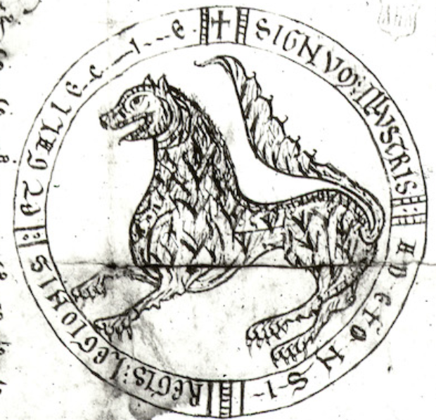 Ti podes dicir "Alfonso IX de León" porque che sae do duodeno ou podes dicir o que realmente conta o documento no sigillum do rei: 

AFONSO REI DE LEÓN E GALICIA