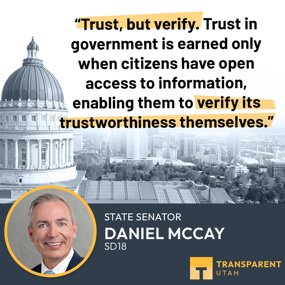 UtahTransparent's tweet image. #ThankfulForTransparency

Transparent.Utah.Gov