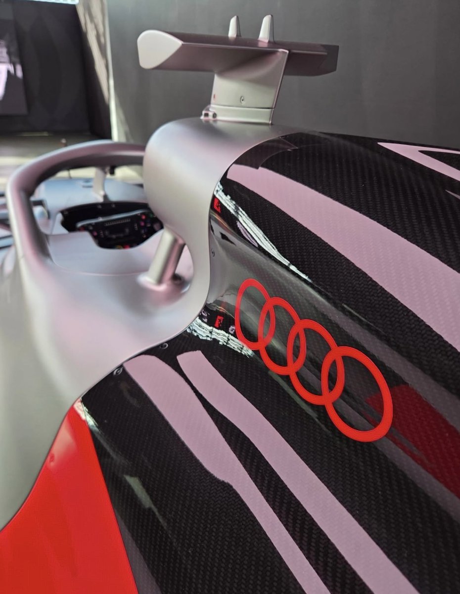 InsideAudiF1's tweet photo. A closer look at the Audi R26. 🖤✨

#F1 #AudiF1Team #AudiF1Project https://t.co/42TZp0CkIP