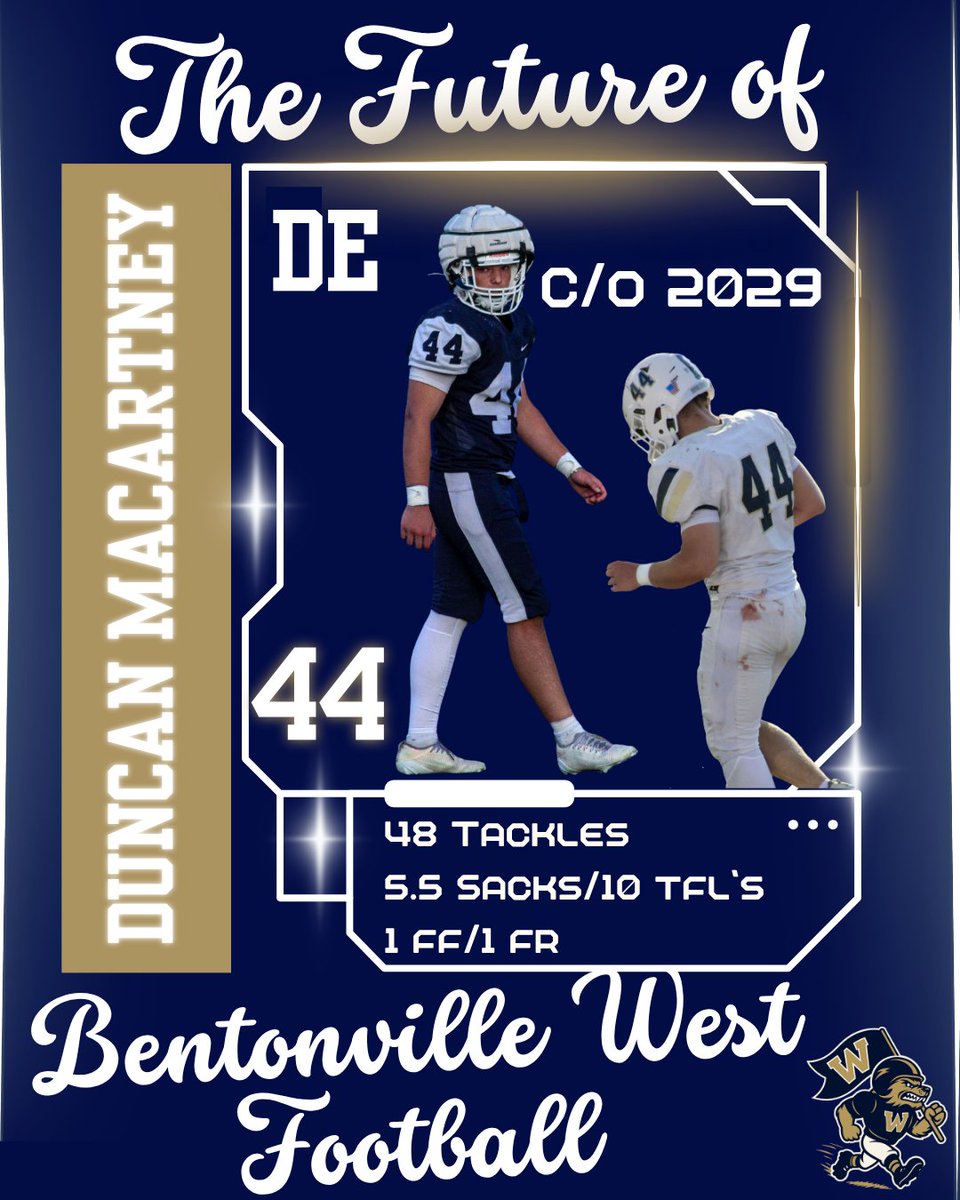 After ANOTHER successful season for our Freshman Wolverines, it's time to highlight OUR top performers! These kids know what it means to control the controllables and VVR! The future is bright on the WESTSIDE! #FAST #VVR #ClawsUP <a href="/BVille_West_FB/">Wolverine Football</a>
