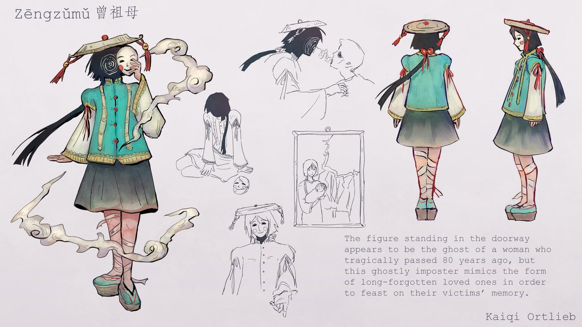 kaizmos's tweet image. character sheet for this creature
#ConceptArt #VisualDevelopment