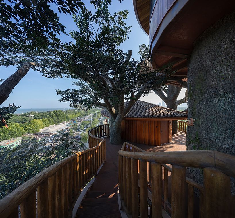 designboom's tweet image. modular forest nests by doarchiwow propose model for prefabricated eco-resorts in china designboom.com/architecture/m…