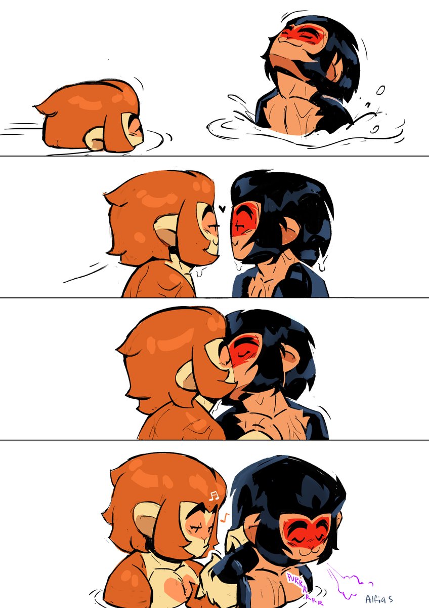 ive been watching lots of monkey documentaries lately😁 the grooming as a tool to socialize is such a fascinating thing to me and the act itself is so endearing😭my heart just melts every time i see it... anyway it got me inspired for some shadowpeach... shocker😆i love them!!