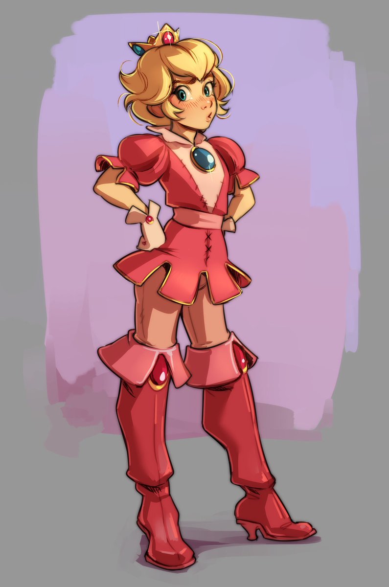 Ripushko_Arts's tweet photo. Prince Peach 🍑 

#genderbend https://t.co/veV91domQY