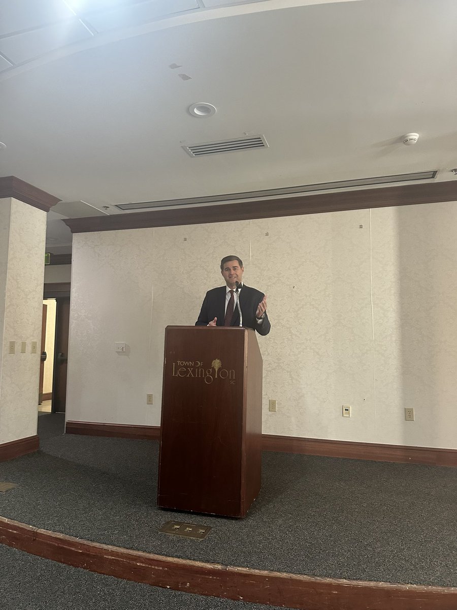 I was glad to join the South Carolina Coroners Association for their Thanksgiving lunch today. I appreciated the opportunity to share a legislative update, thank them for the important work they do in our communities, and enjoy a wonderful time of fellowship.