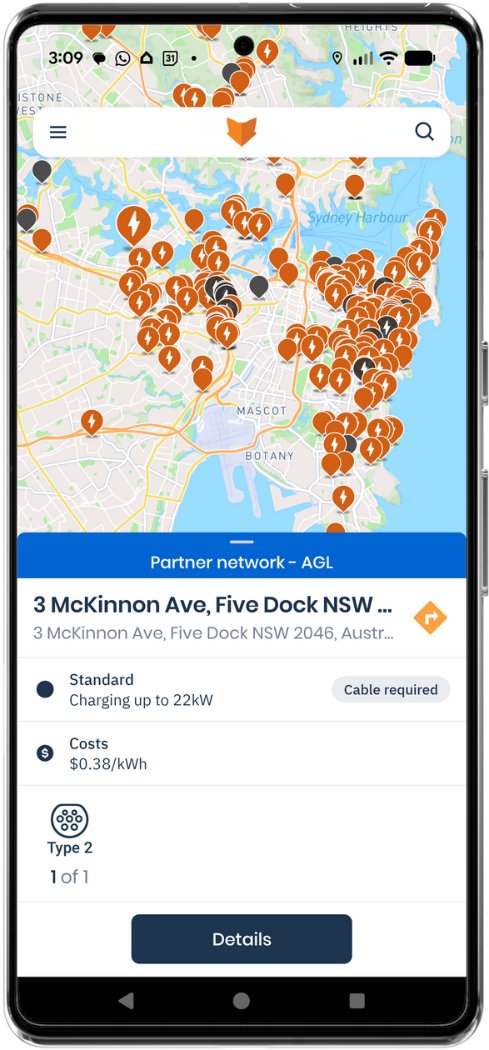 Chargefox - Australia's EV charging platform. tweet media