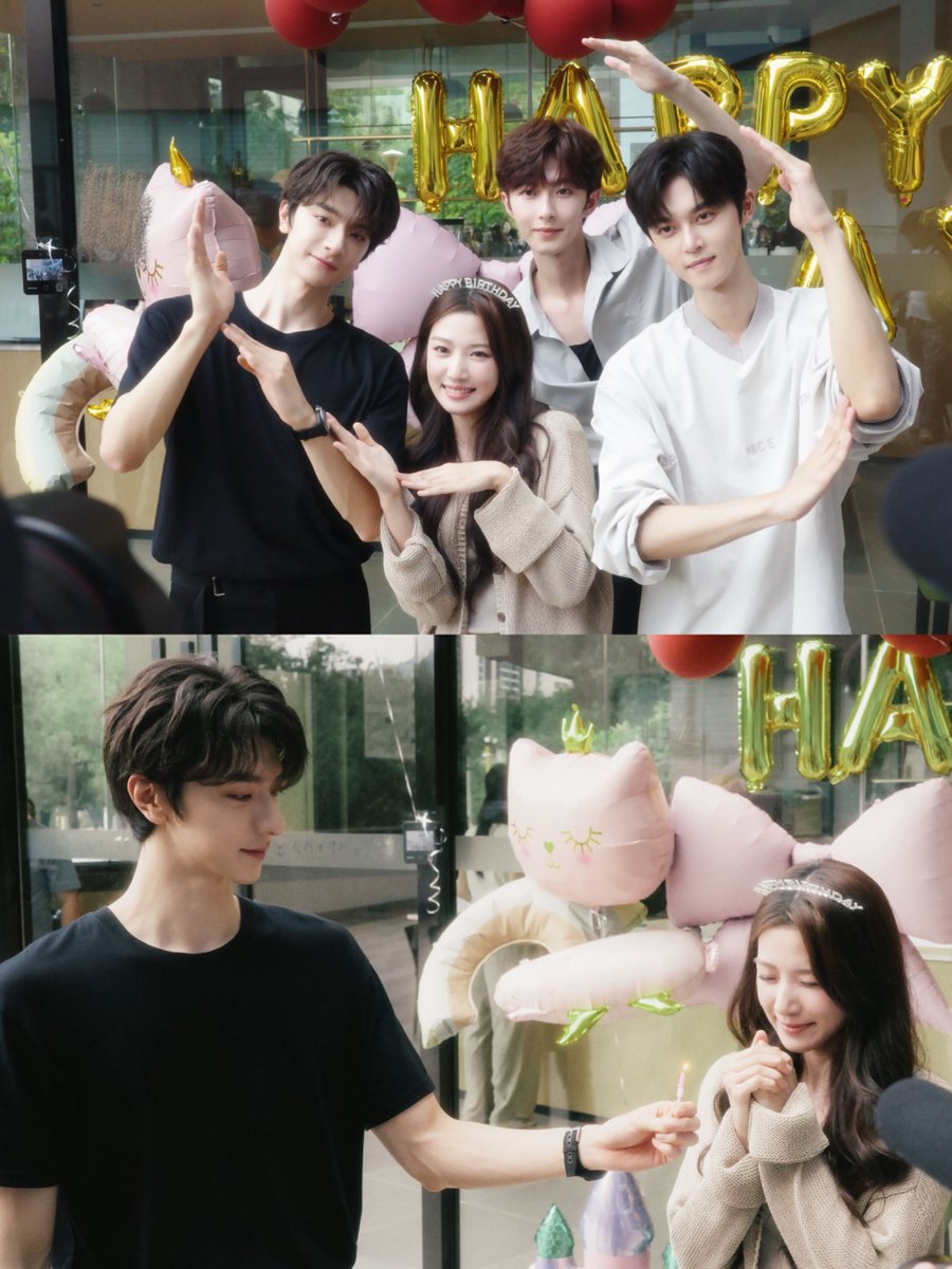 dramapotatoe's tweet image. #LuYuxiao shares snaps as she wraps filming for #WhenIMeettheMoon

More - weibo.com/5503575607/523…