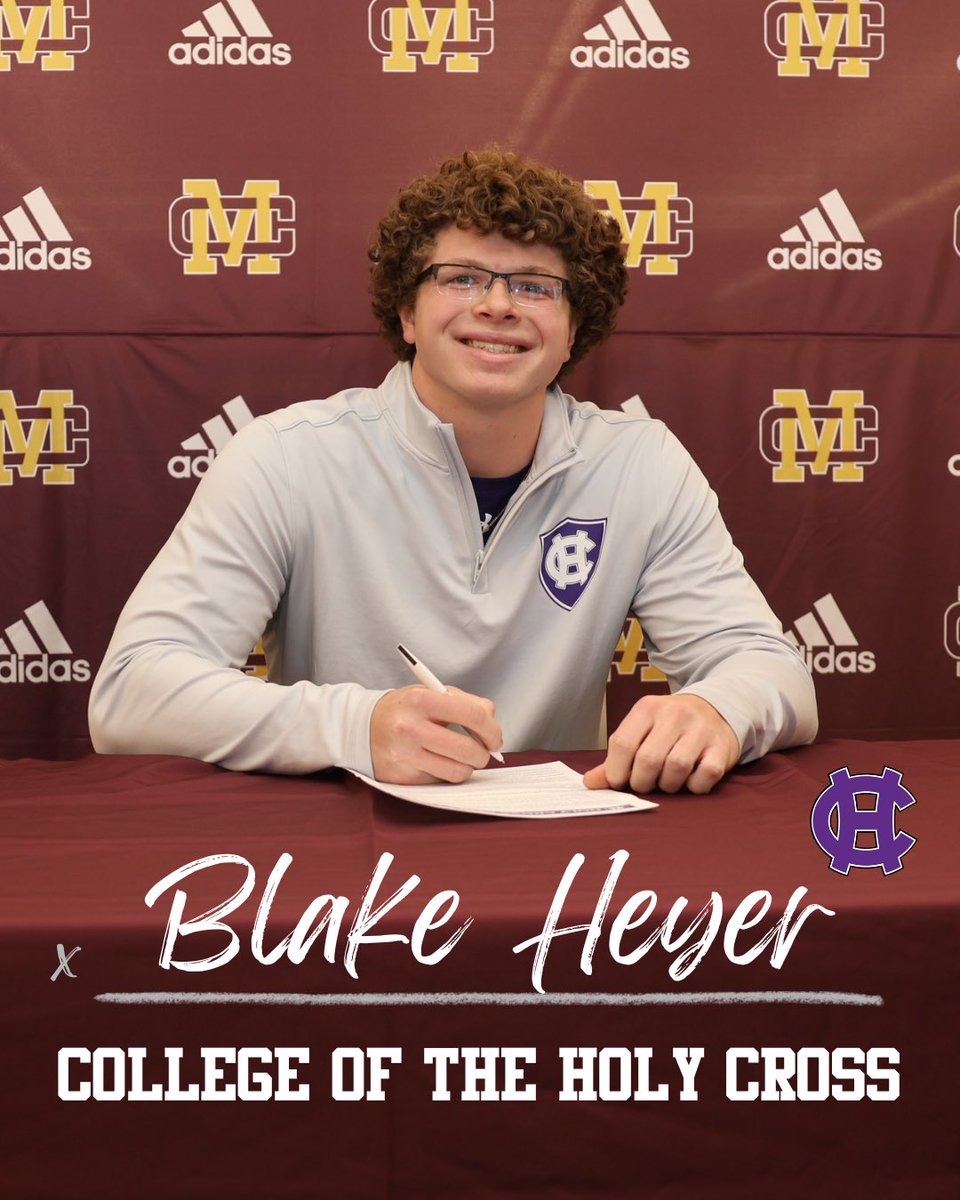 montinibaseball's tweet photo. On National Signing Day 2025, we’re celebrating our currently committed baseball players who will play at the next level!

Blake Heyer, RHP - College of the Holy Cross
Nate Ramirez, OF - McKendree University
Nick Kois, RHP - Lewis University
Rick Gewont, C/OF - Webster University https://t.co/UEPHpm1eNm