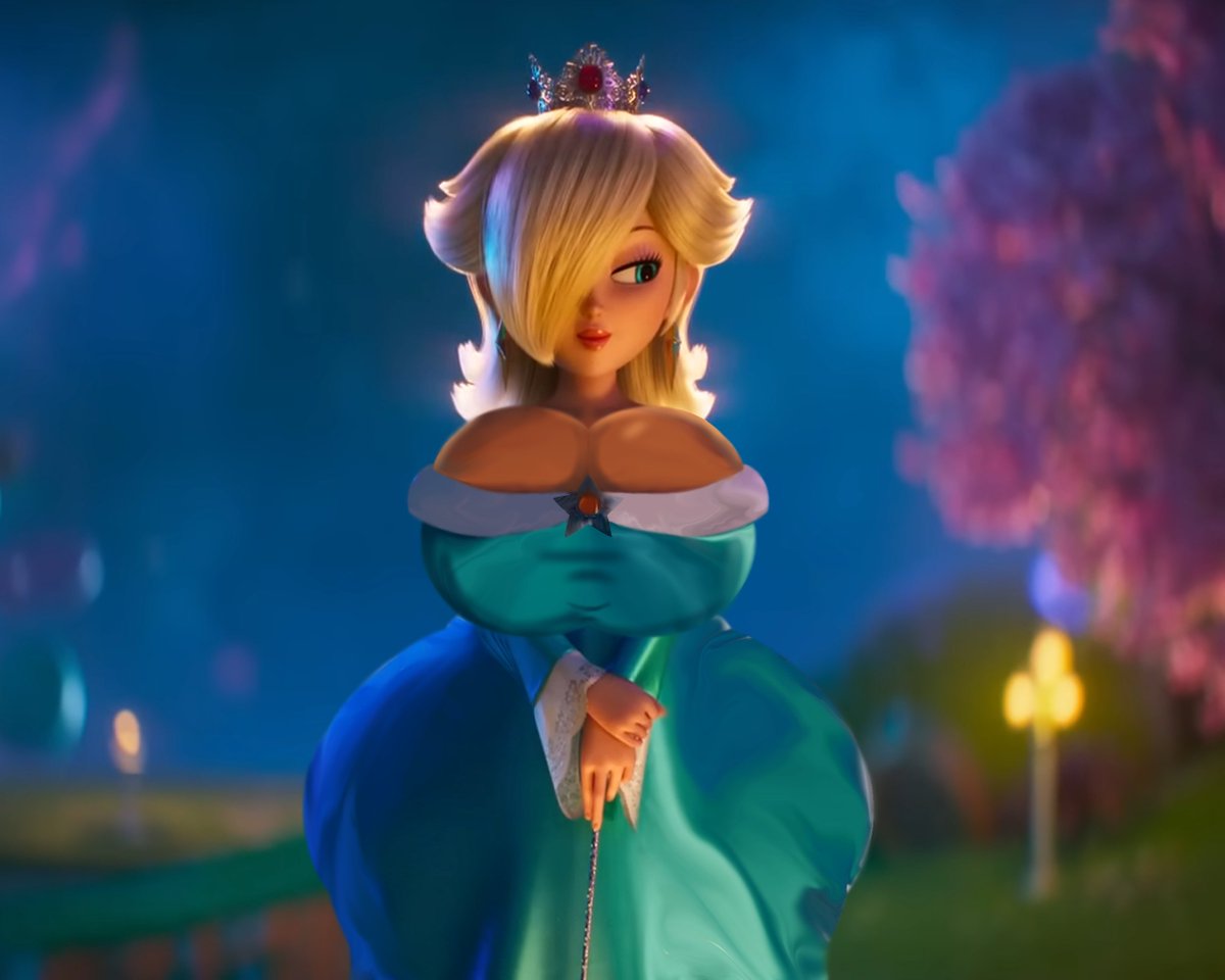 Rosalina looked so cool in the trailer