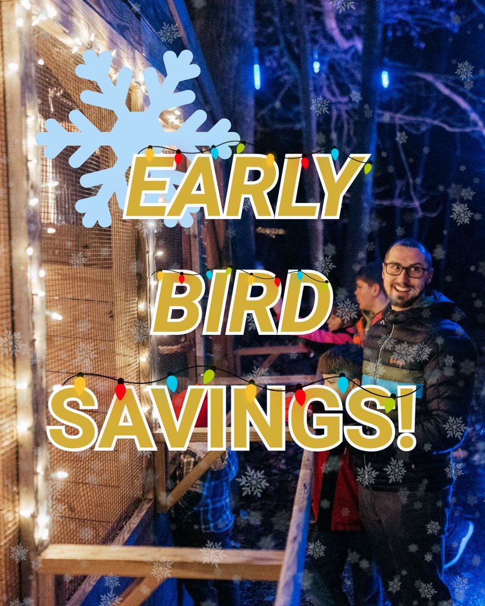 RefreshingMount's tweet image. Book November 21-22 or November 28-30 and get 25% off any adventure or walk-through experience with code 2025Christmas25%. For groups of 10 or more, enjoy 20% off for the entire season using promo code Groupdiscount2025.

#RefreshingMountain #ChristmasLightExperiencesPA