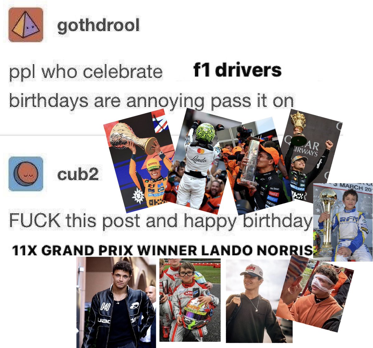 ln4norris's tweet image. IT’S OFFICIALLY NOVEMBER 13TH.