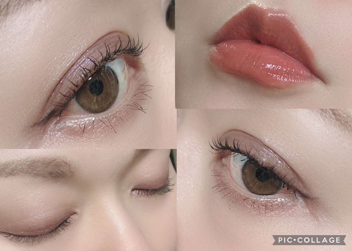 フォルモーサのおおきめブラウンスワッグ RMK 03 マホガニー #ルナソル 11 ミスティックソワレ #HERA 99 バレ