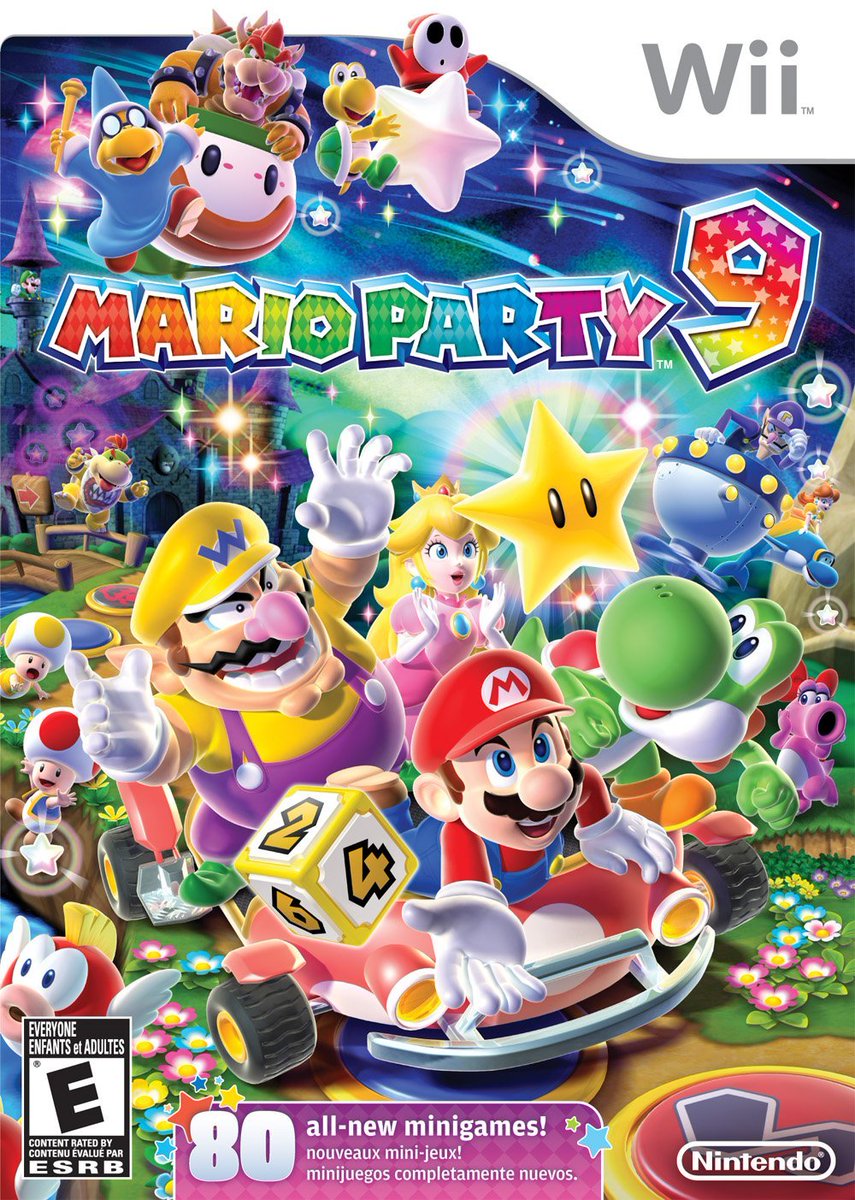 MMARIO PARTY 9 FOR THE STEAM GAME CUBE