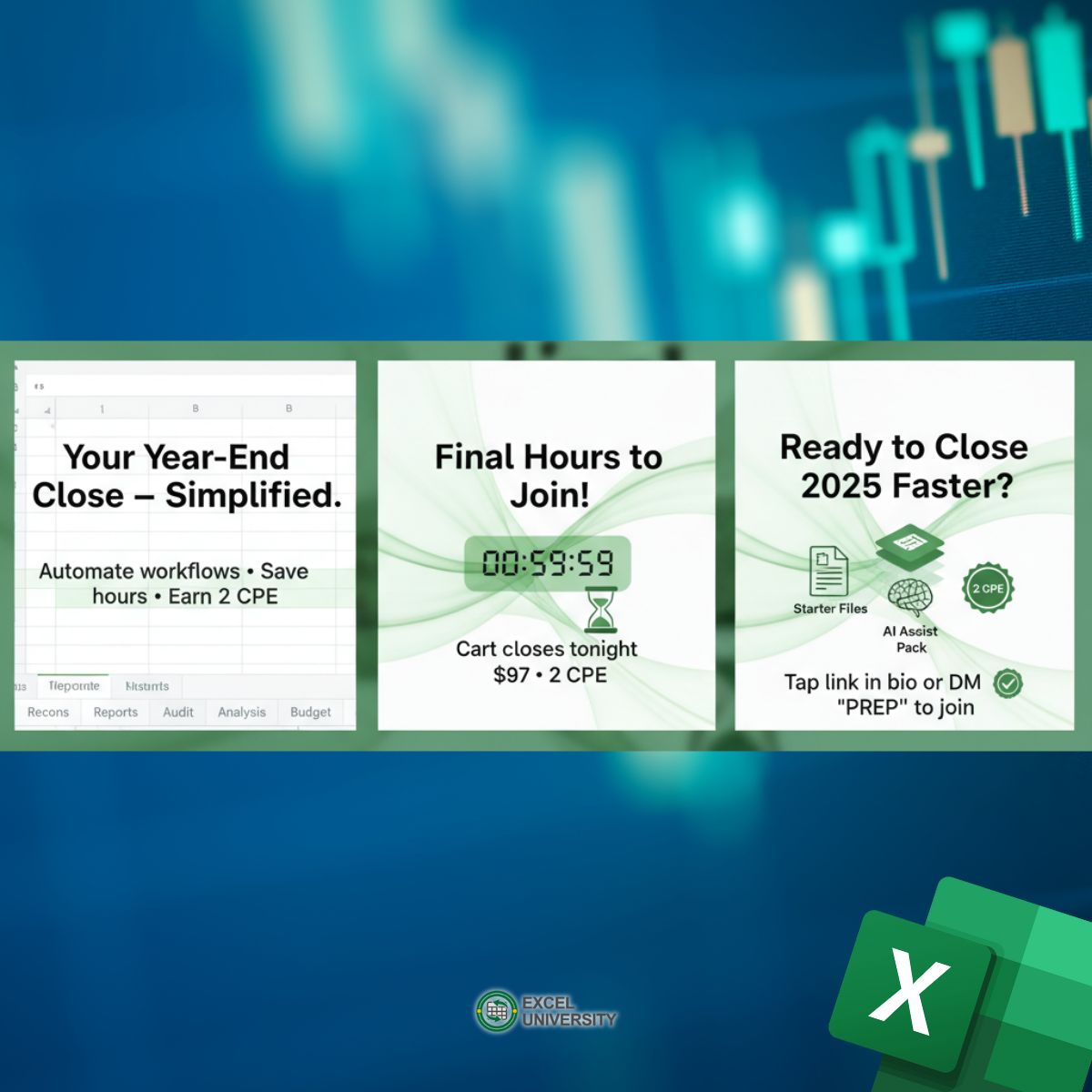 Excel University tweet media