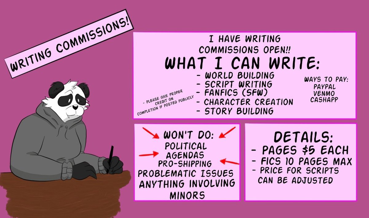 Mad Panda | (COMMS OPEN) tweet media