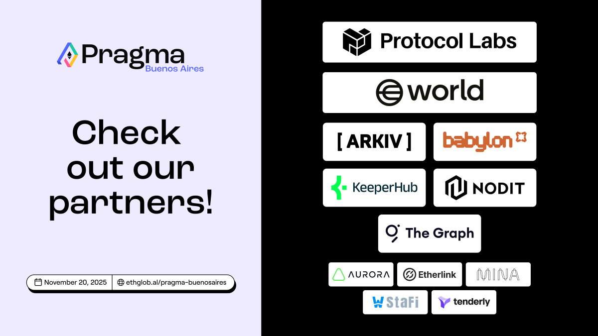 17 crypto founders and builders. Single stage. Sharp crypto talks. Pragma  Buenos Aires on Nov 20 is shaping up to be an epic event. 📍 Mansión  FUNTIME ⏰ 9:00 AM-6:00 PM Learn