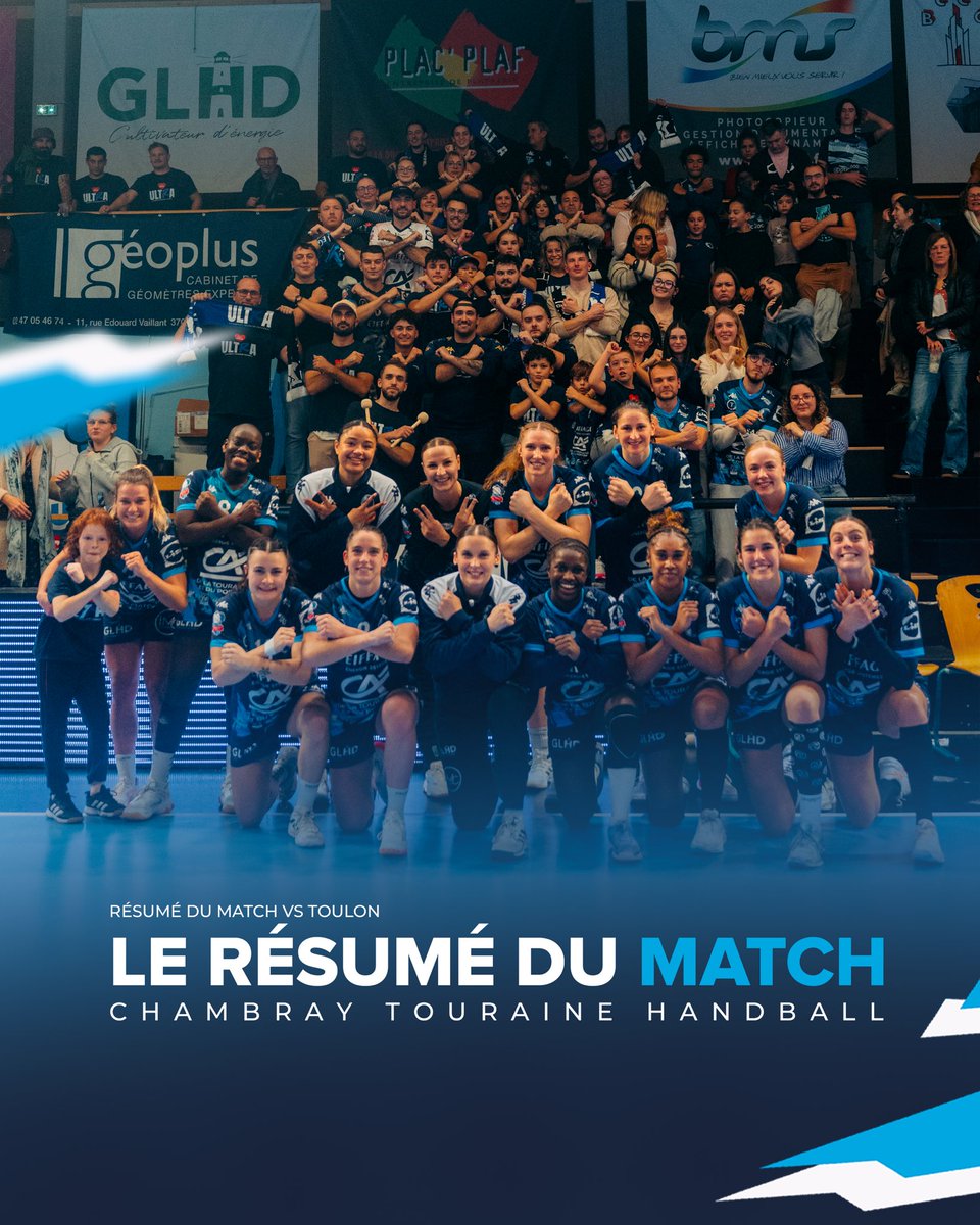 𝗥𝗘́𝗦𝗨𝗠𝗘́ 𝗗𝗨 𝗠𝗔𝗧𝗖𝗛 - 𝗧𝗢𝗨𝗟𝗢𝗡 💬

Retrouvez le résumé du match de ce soir face à Toulon sur notre site ⬇️

cthb.fr/actualites/art…

#CTHB | #UnisEtEnConquête
