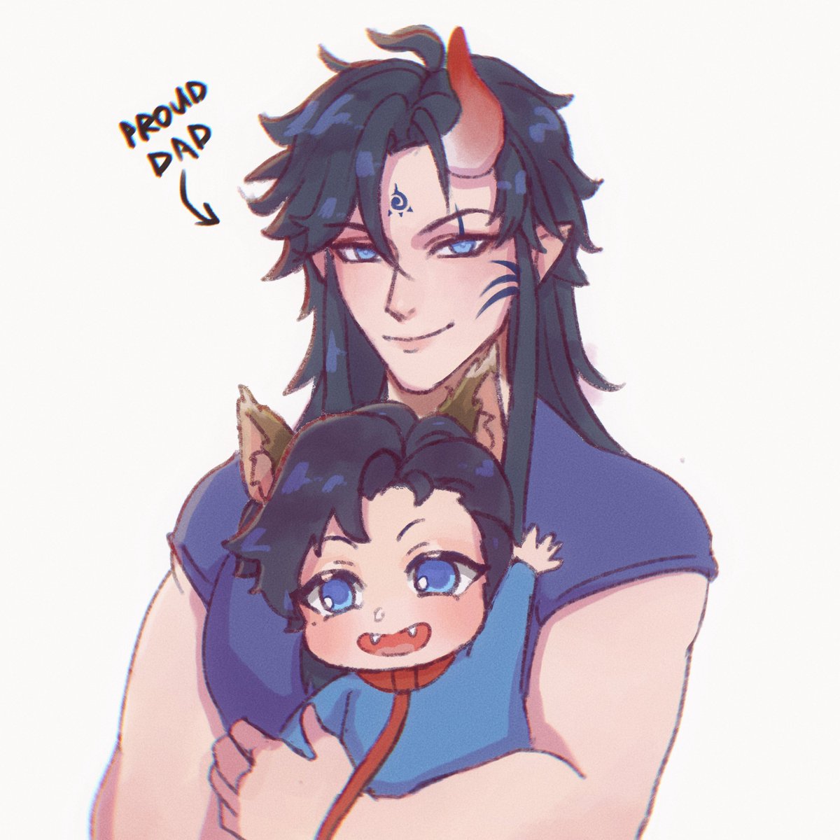 just a father with his do— son

#caenvas #altustry