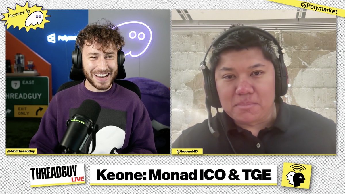 Threadupdates_'s tweet image. Threadguy is now LIVE with @keoneHD 

twitch.tv/threadguy