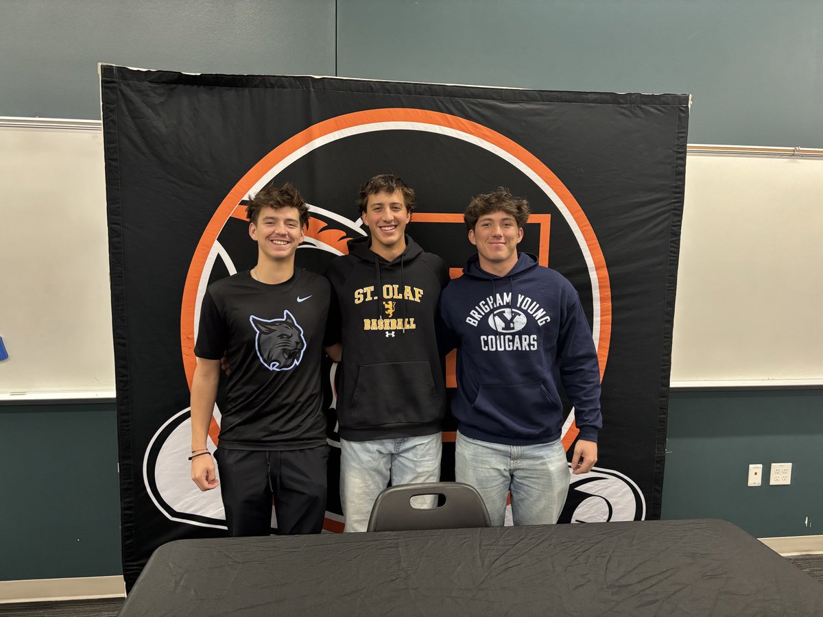 BaseballErie's tweet image. Congrats to our signees!