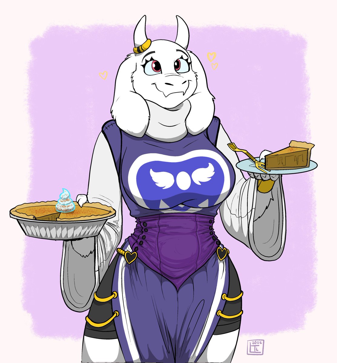 Toriel baked you a pie