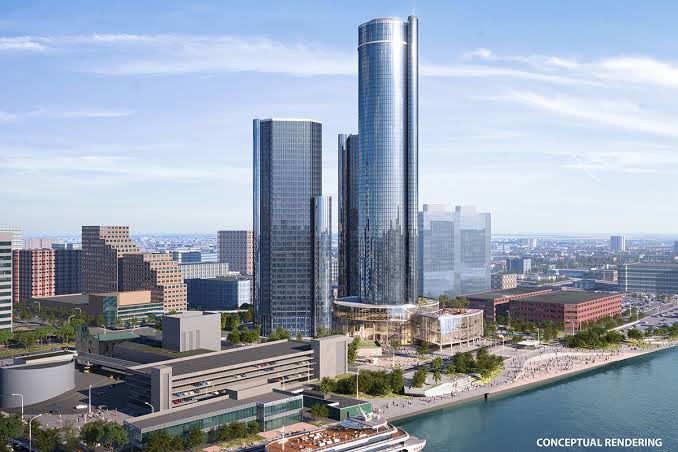 Have you seen the plans for the Renaissance Center?  “Detroit. A better city through demolition.”