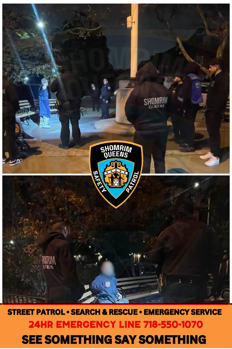 Earlier today, Queens Shomrim was alerted to a dispute involving two individuals in a physical altercation. Our volunteers responded immediately, restored safety at the scene, and notified 911.
We thank the <a href="/NYPD107Pct/">NYPD 107th Precinct</a> for their swift response and continued partnership in keeping