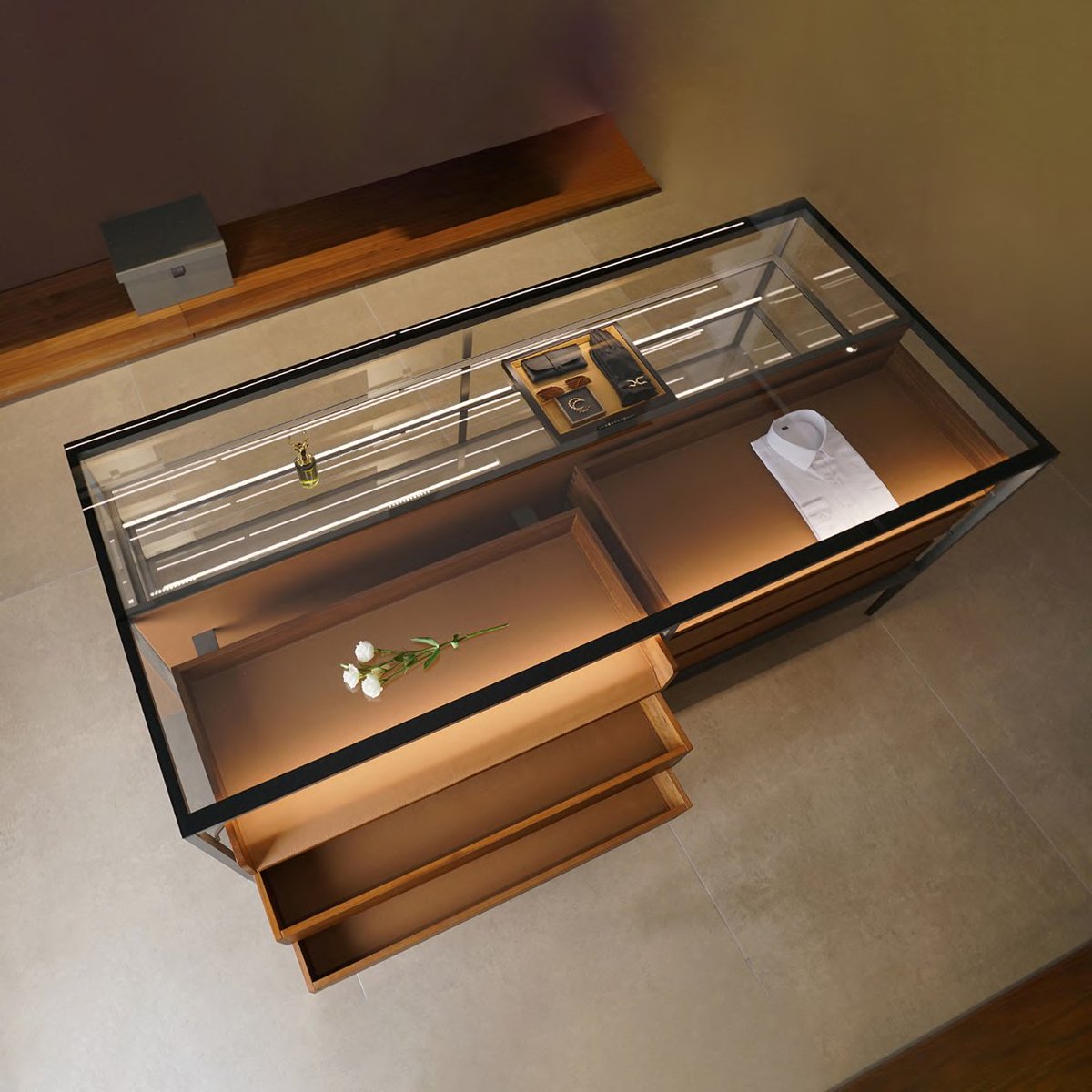 DubaihomePro's tweet image. Super elegant glass cabinets and drawer units
超级漂亮的铝框玻璃柜 
#wowdesign!