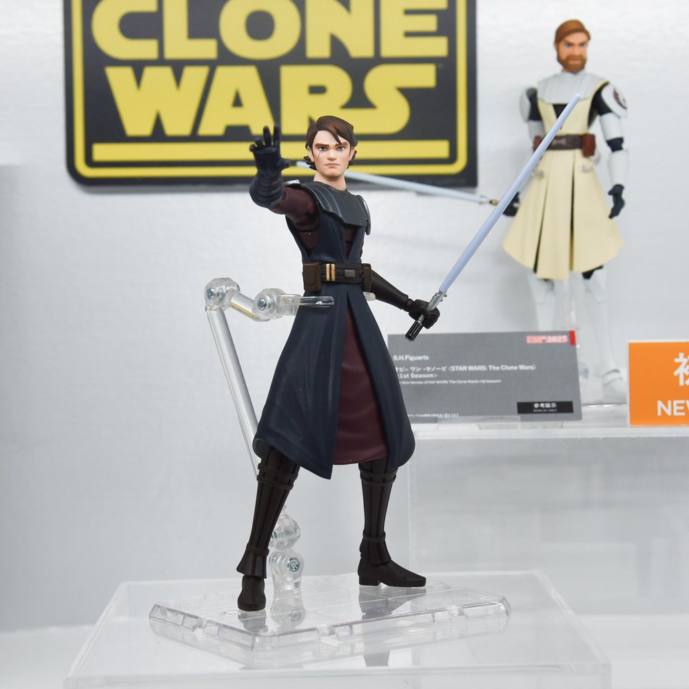 S.H.Figuartsより、『クローン・ウォーズ』のフィギュアの試作品の画像