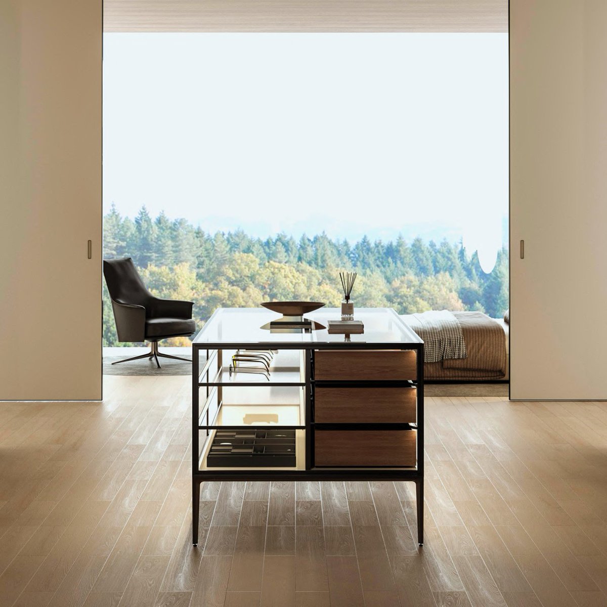 DubaihomePro's tweet image. Super elegant glass cabinets and drawer units
超级漂亮的铝框玻璃柜 
#wowdesign!