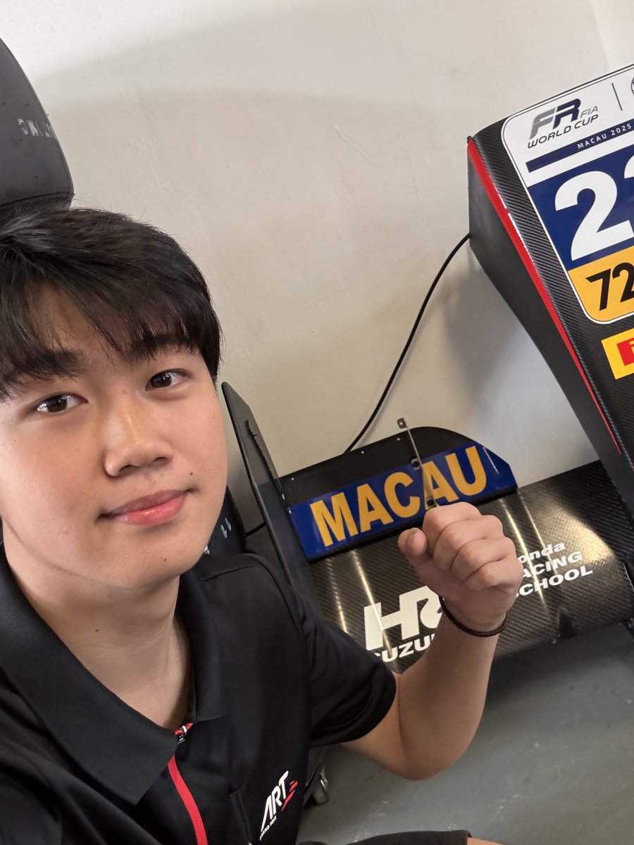 Macau GP🇲🇴

FP1: P1‼️

The car was rocket ship🚀

予選もやったりましょう👍

初めて走った感想
たのしい

 #f1jp
 #Macau