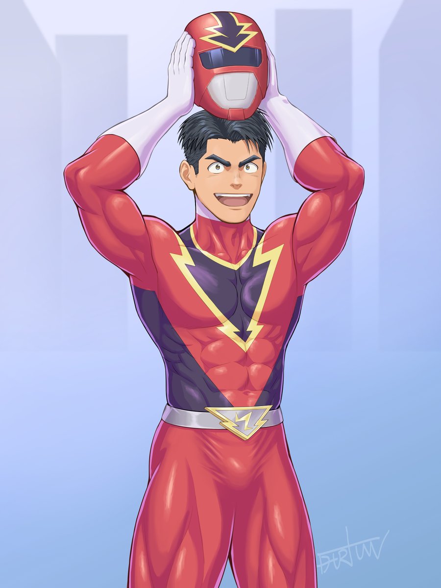 マスクオフ🦸‍♂️
（OC、ススムンジャー・レッド）