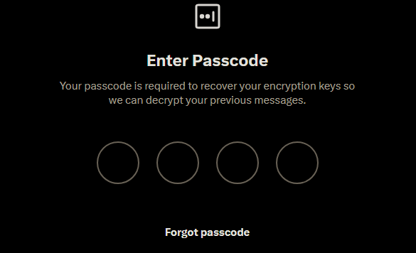 since when did I have a fucking passcode