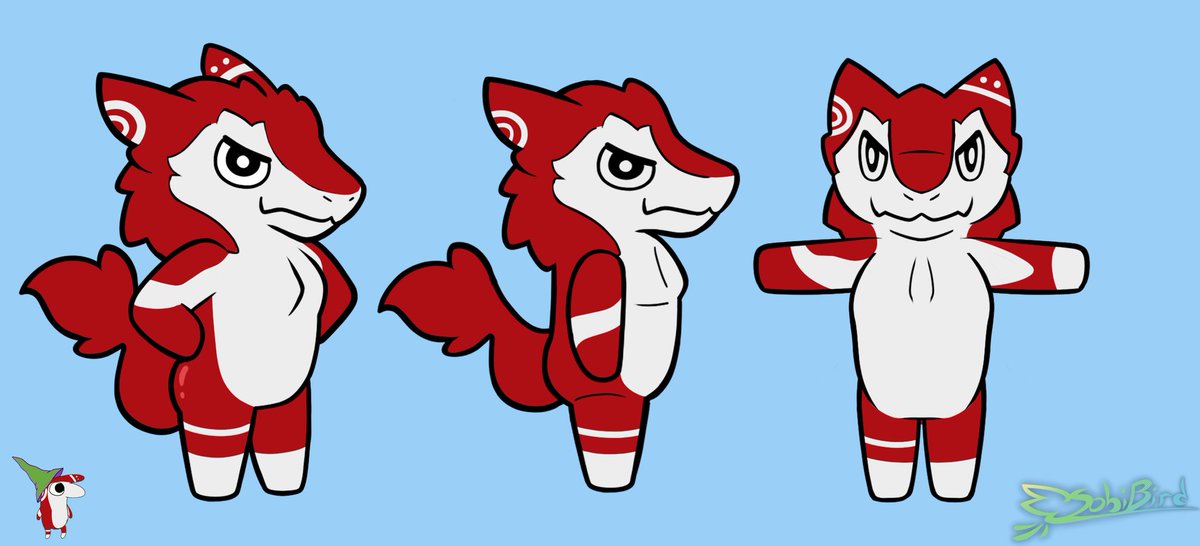 Original sergal crossing done by (@/SobiBirb) did an amazing job