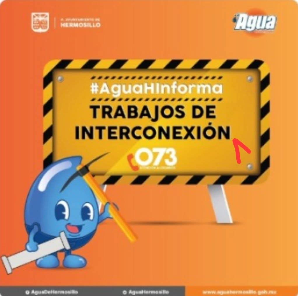 aguahermosillo's tweet photo. Aviso Importante: https://t.co/ubkF8n145E