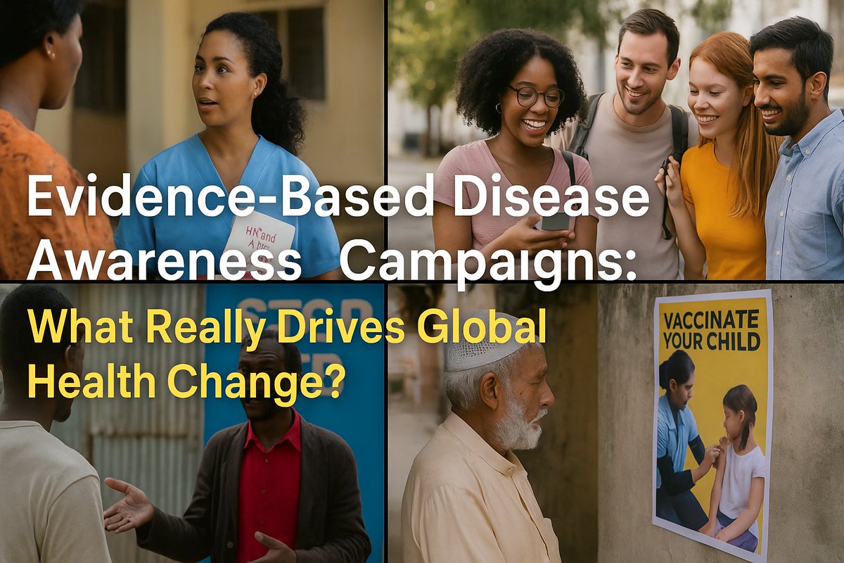 Trust_RKF's tweet image. Awareness alone isn’t enough.
The best disease campaigns empower people — blending culture, tech &amp;amp; trust to change behavior. 🌍
Learn what really drives global health change ↓
#PublicHealth #GlobalHealth  #BehaviorChange #digitalhealth