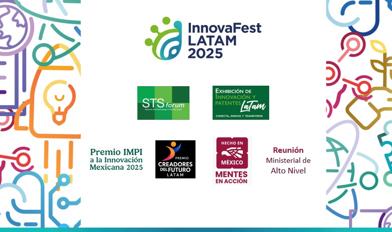 FUMEC_ORG's tweet image. SAVE THE DATE. FUMEC participará como expositor en el InnovaFest LATAM 2025, encuentro que organiza la Secretaría de Economía en colaboración con IMPI, SECIHTI y el STS Forum, este 4 y 5 de diciembre | WTC Morelos.