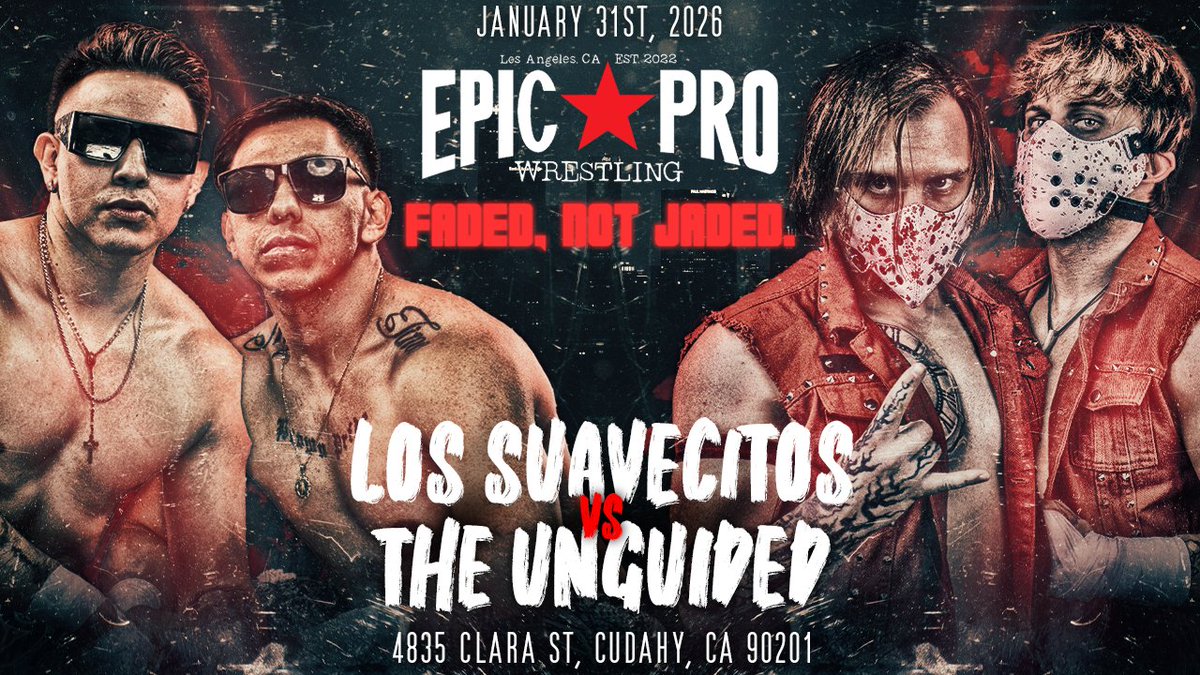 Epic Pro Wrestling - Always Standing On Business tweet media