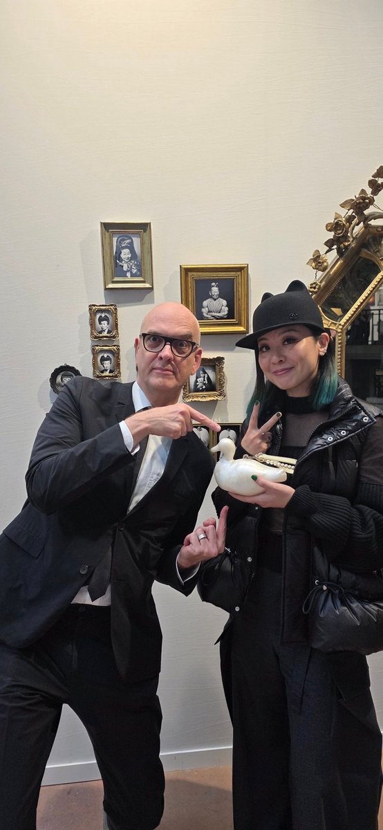 BorisEldagsen's tweet image. The AI scene is very strong at this year&apos;s digital sector  of #ParisPhoto! Wonderfiul to finally meet @emikusano and @niceaunties and #SebastienBorget at @artverseparis - and to see #mariamavropoulou and @kevinabosch again. Plus Georg Bak and @bygrida and @ganbrood (forgot to…